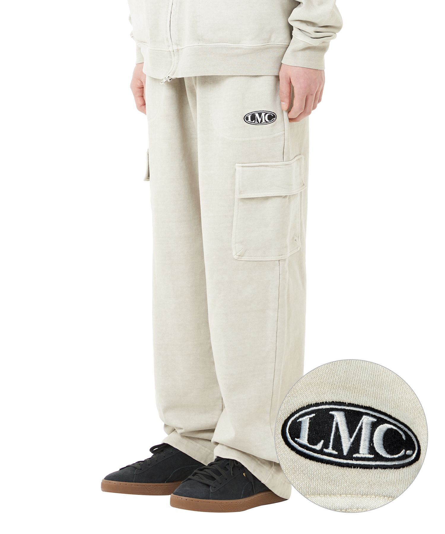 スウェット・トレーナー LMC OVAL OVERDYED CARGO SWEAT PANTS beige 0LM23SSP102BEG MUSINSA | LMC OVAL OVERDYED CARGO SWEAT PANTS beige
