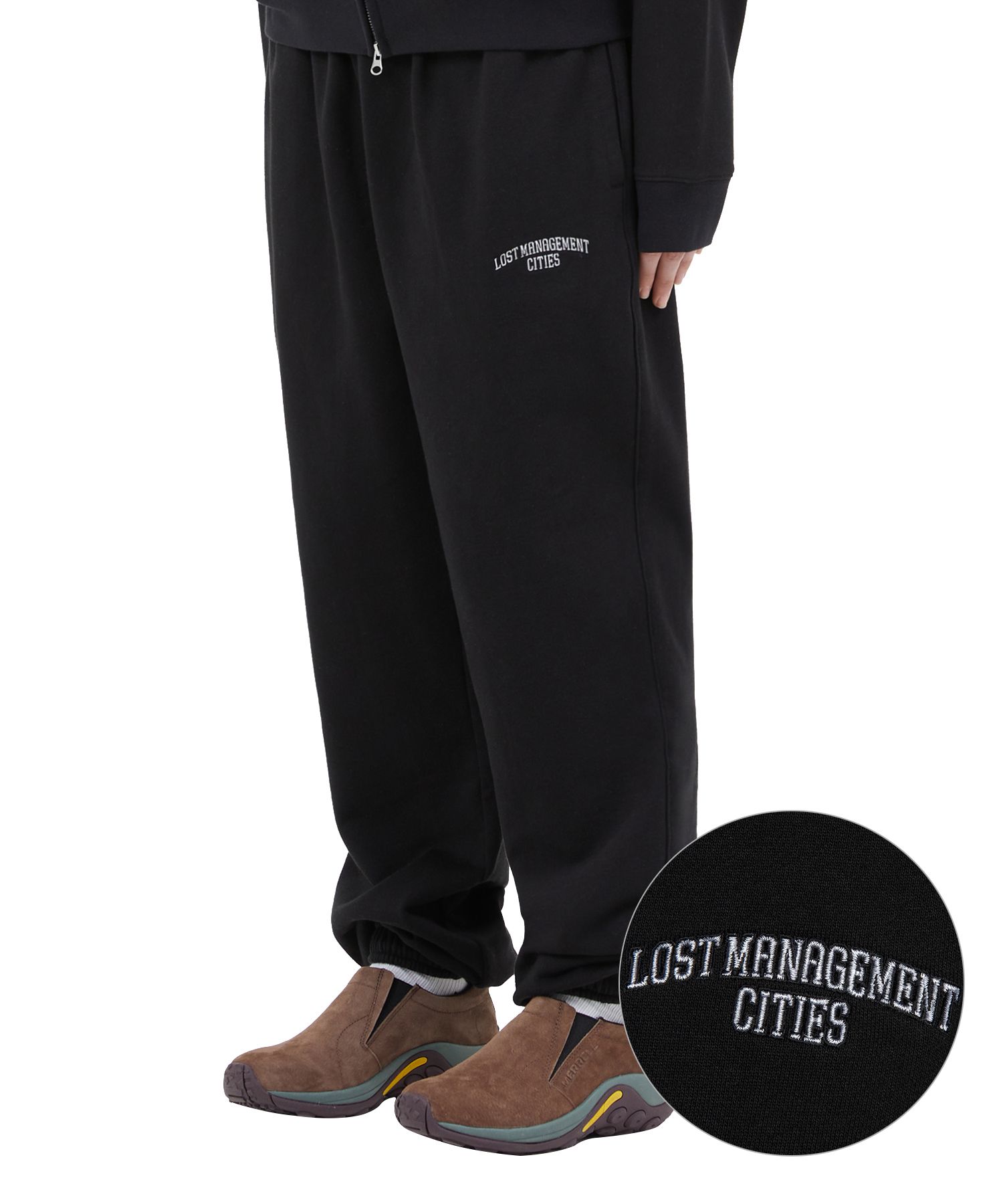 スウェット・トレーナー LMC ARCH FN SWEAT PANTS navy 0LM23SSP101NVY MUSINSA | LMC ARCH FN Sweatpants black