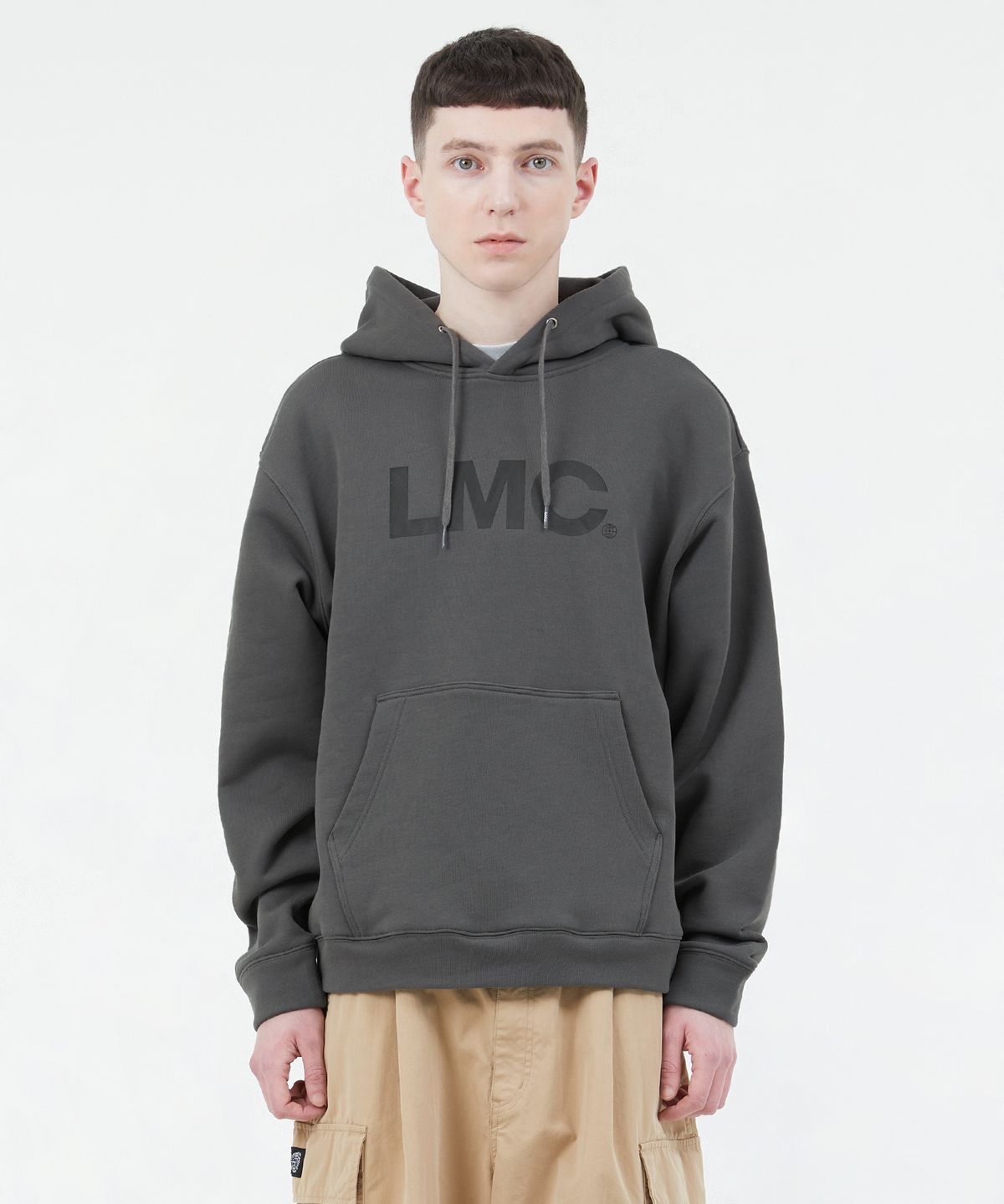 엘엠씨(LMC) BASIC OG HOODIE charcoal