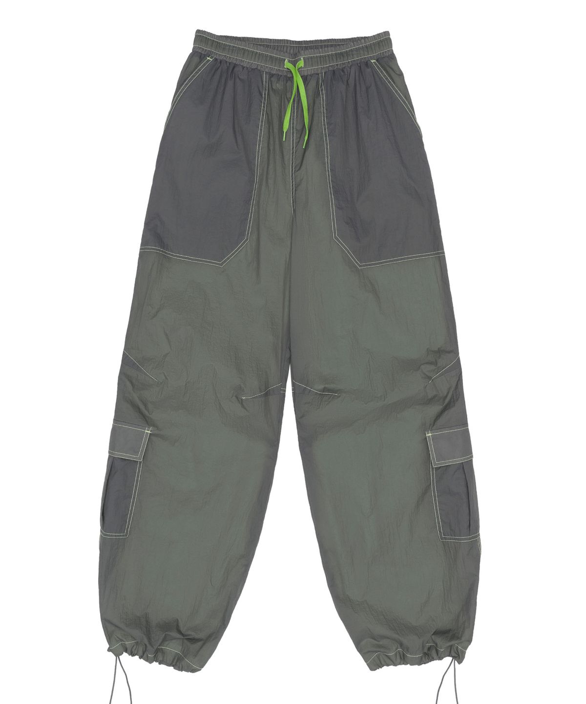 스컬프터(SCULPTOR) Openwork Stitch Carpenter Pants Charcoal