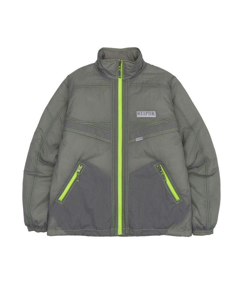 Openwork Stitch Jacket Charcoal