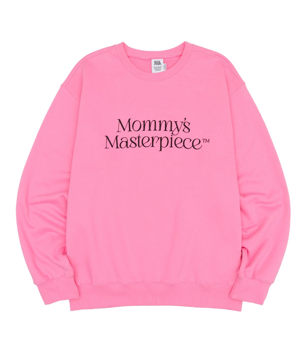 스컬프터(SCULPTOR) Mom Said So Sweatshirt Acid Pink