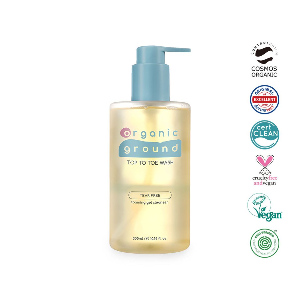 오가닉그라운드(ORGANIC GROUND) 탑투토 워시 300ml
