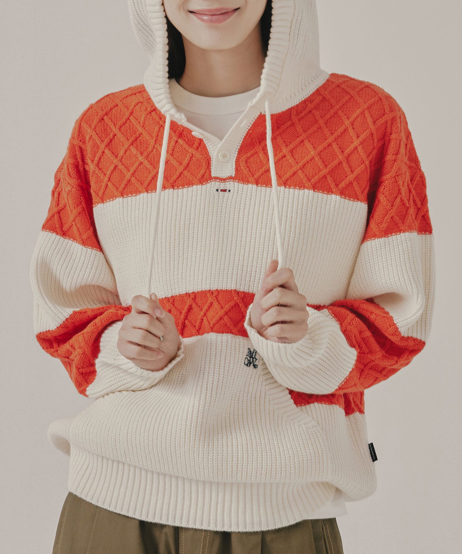 [ROMANTIC CROWN]★STRIPE KNIT BLOUSON ROMANTIC CROWN – SellerWork