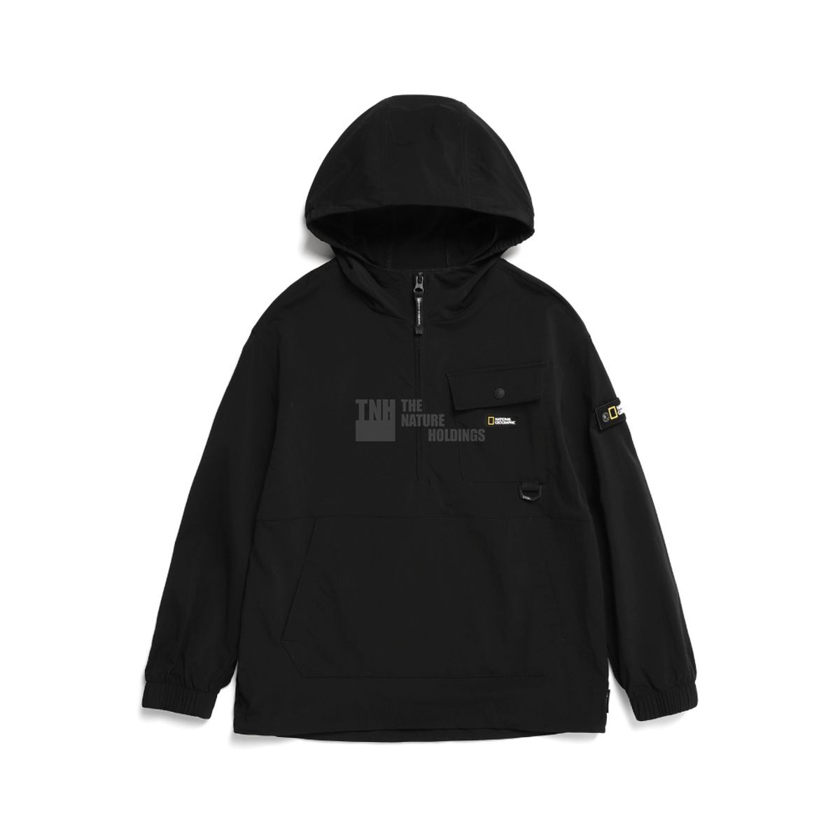 내셔널지오그래픽 키즈(NATIONAL GEOGRAPHIC KIDS) K231UFT950 어드벤쳐 아노락 후드 JP CARBON BLACK