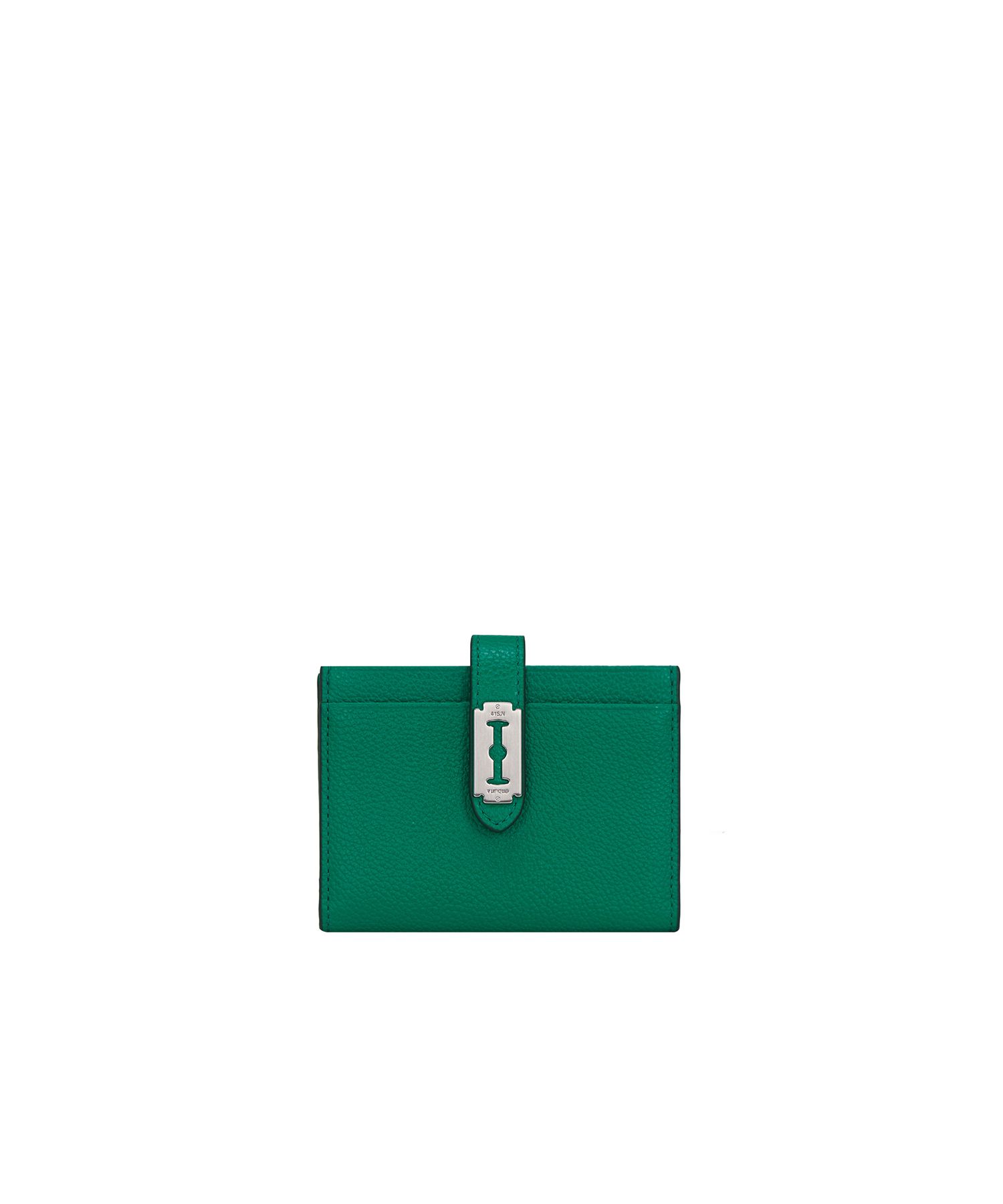 ●vunque● Magpie Card wallet Moss green m1037_386703 MUSINSA | VUNQUE Magpie Zipper Card Wallet Green