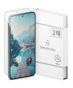 갤럭시·S·23·플러스·시리즈 2.5Dx 온스크린 지문인식 강화유리 액정 보호 필름(2매)