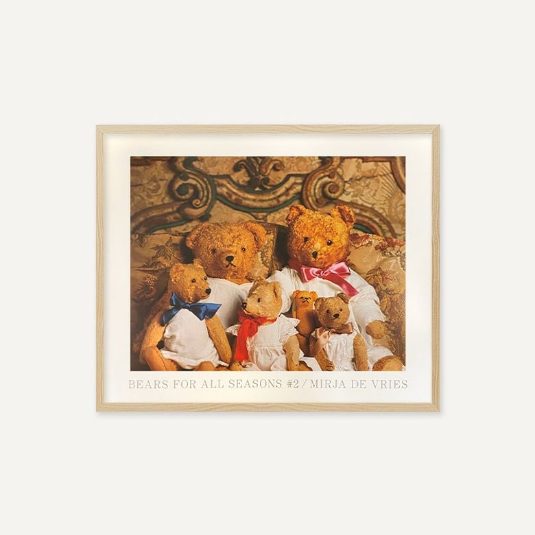 미르야 드 브리스 Bears For All Seasons (액자 포함)