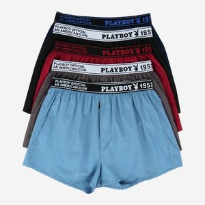 트렁크 5매입 순면 40수 아웃밴드 사각팬티 PMT1205