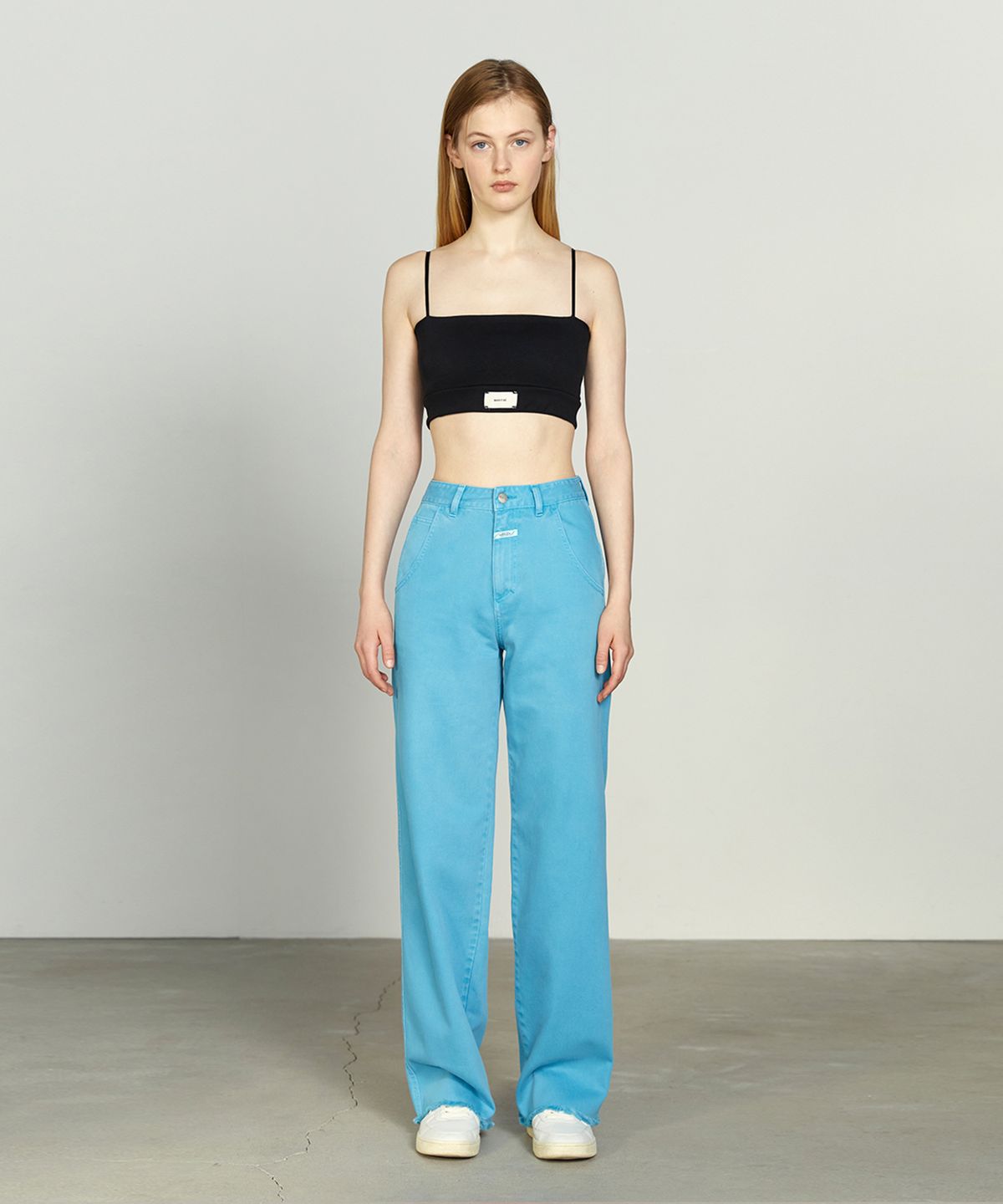 마리떼 프랑소와 저버(MARITHÉ + FRANҪOIS GIRBAUD) W COULEUR DENIM PANTS vivid blue