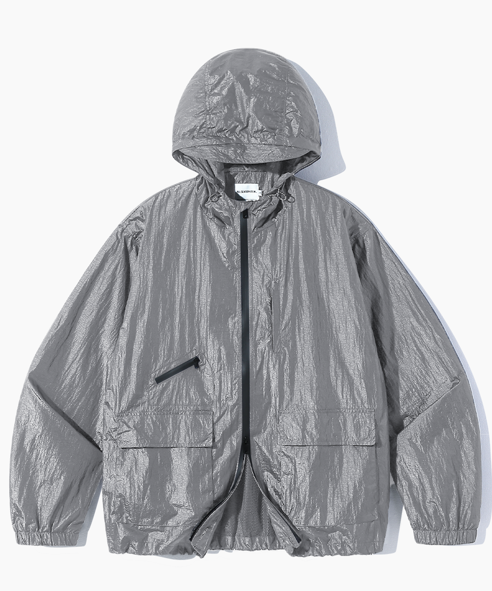 MUSINSA | DIMITRI BLACK (All Season) 2WAY Nylon Metal hooded