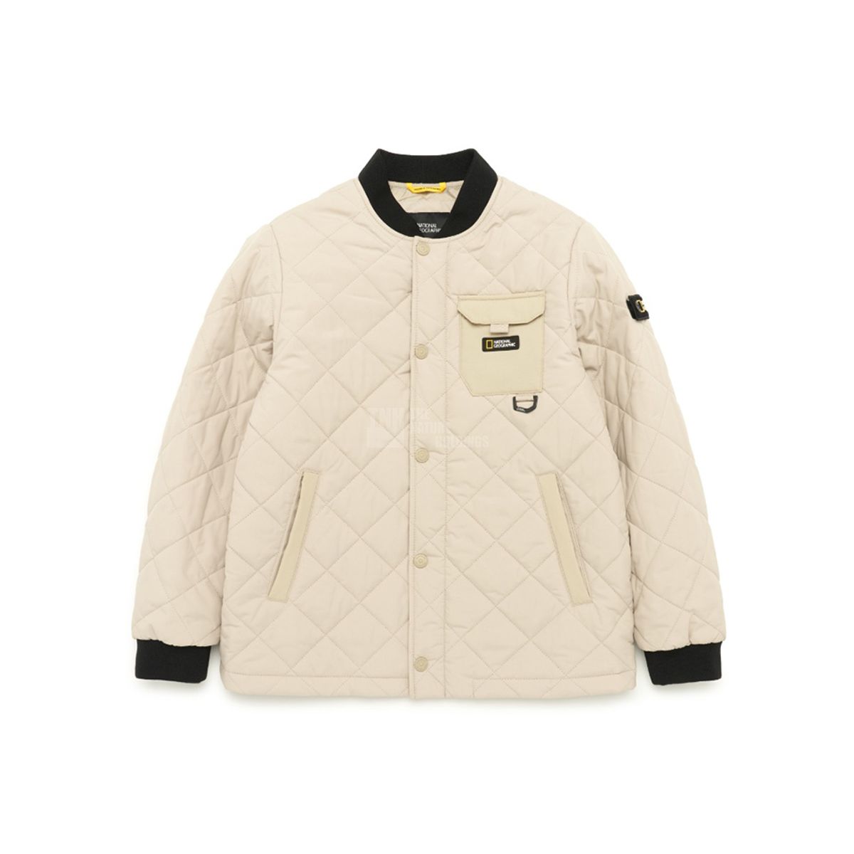 내셔널지오그래픽 키즈(NATIONAL GEOGRAPHIC KIDS) K231UPD910 퀼팅 패딩 JP L_BEIGE