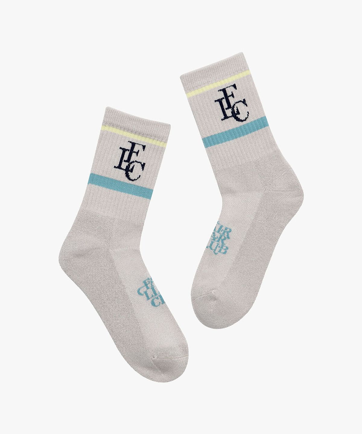 페어라이어 클럽(FAIRLIAR CLUB) Club Stripe Socks_BEIGE
