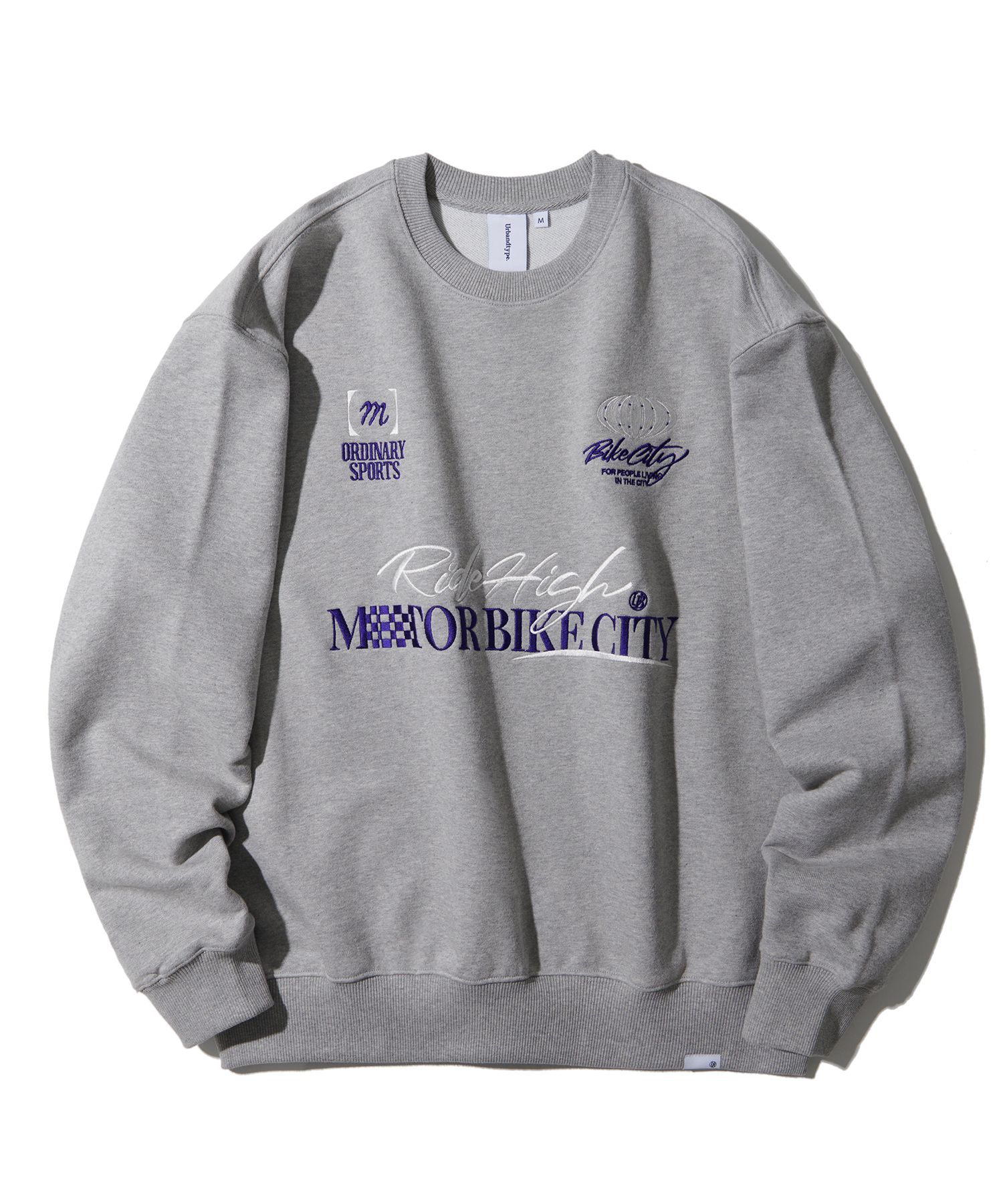 MUSINSA | URBANDTYPE Ride High Sweatshirt_Melange_LT476