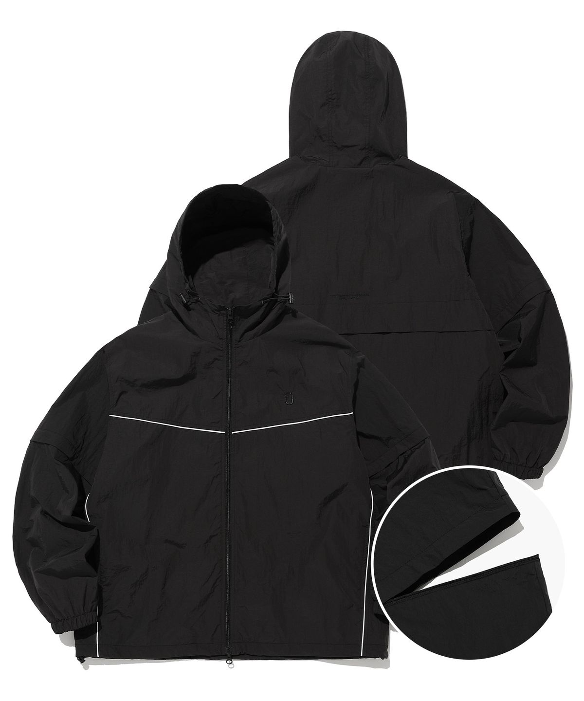 이스트쿤스트(ISTKUNST) TRANSFORM JUMPER_BLACK(IK2DSMB930A)