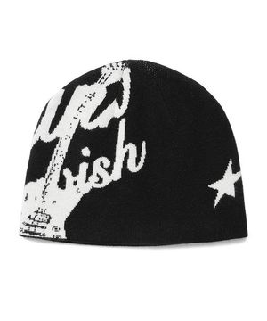 JACQUARD GUITAR BEANIE BLACK(CV2DSUAB23A)