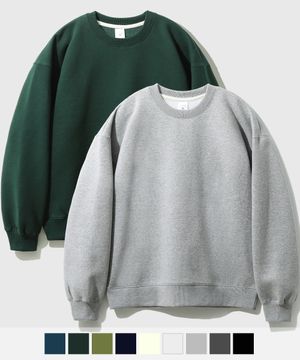 [2PACK] 올카 오버핏 스웨트셔츠 9종 2PACK KJMT2463