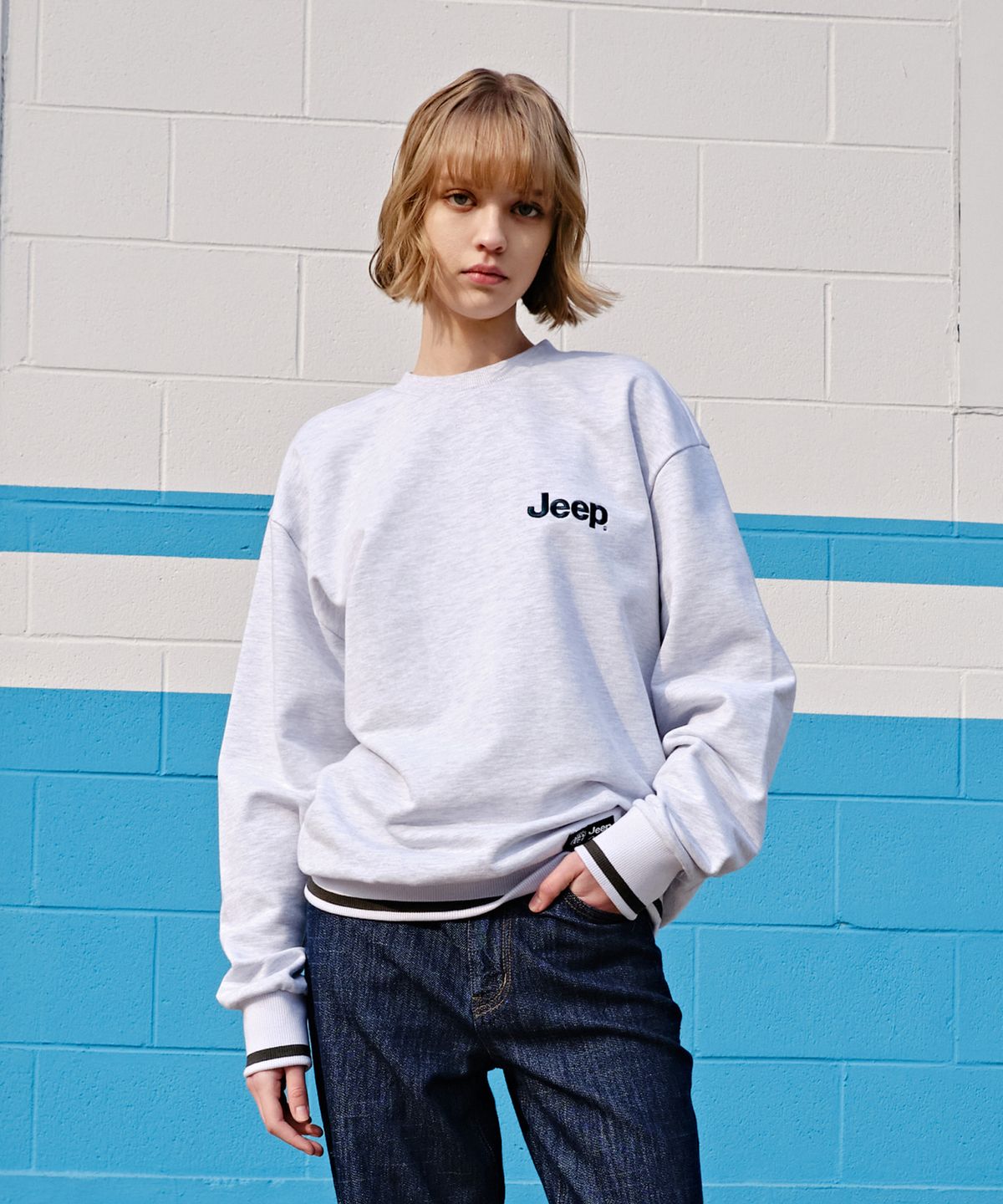 지프(JEEP) A1 YOKO Sweat (JO5TSU833MW)