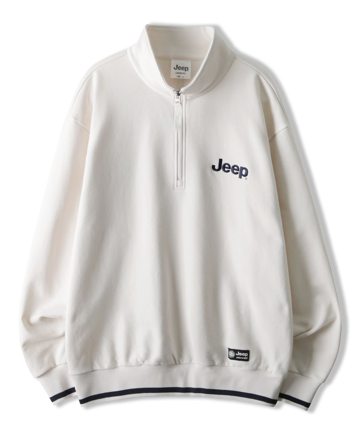 지프(JEEP) A1 YOKO Half Zip-Up Sweat (JO5TSU834IV)