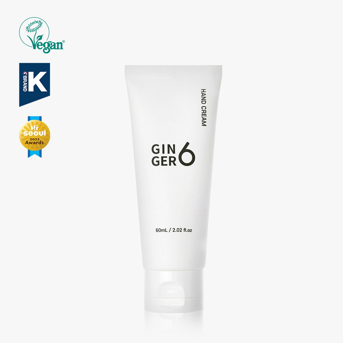 진저6(GINGER6) 비건 핸드크림  60ml