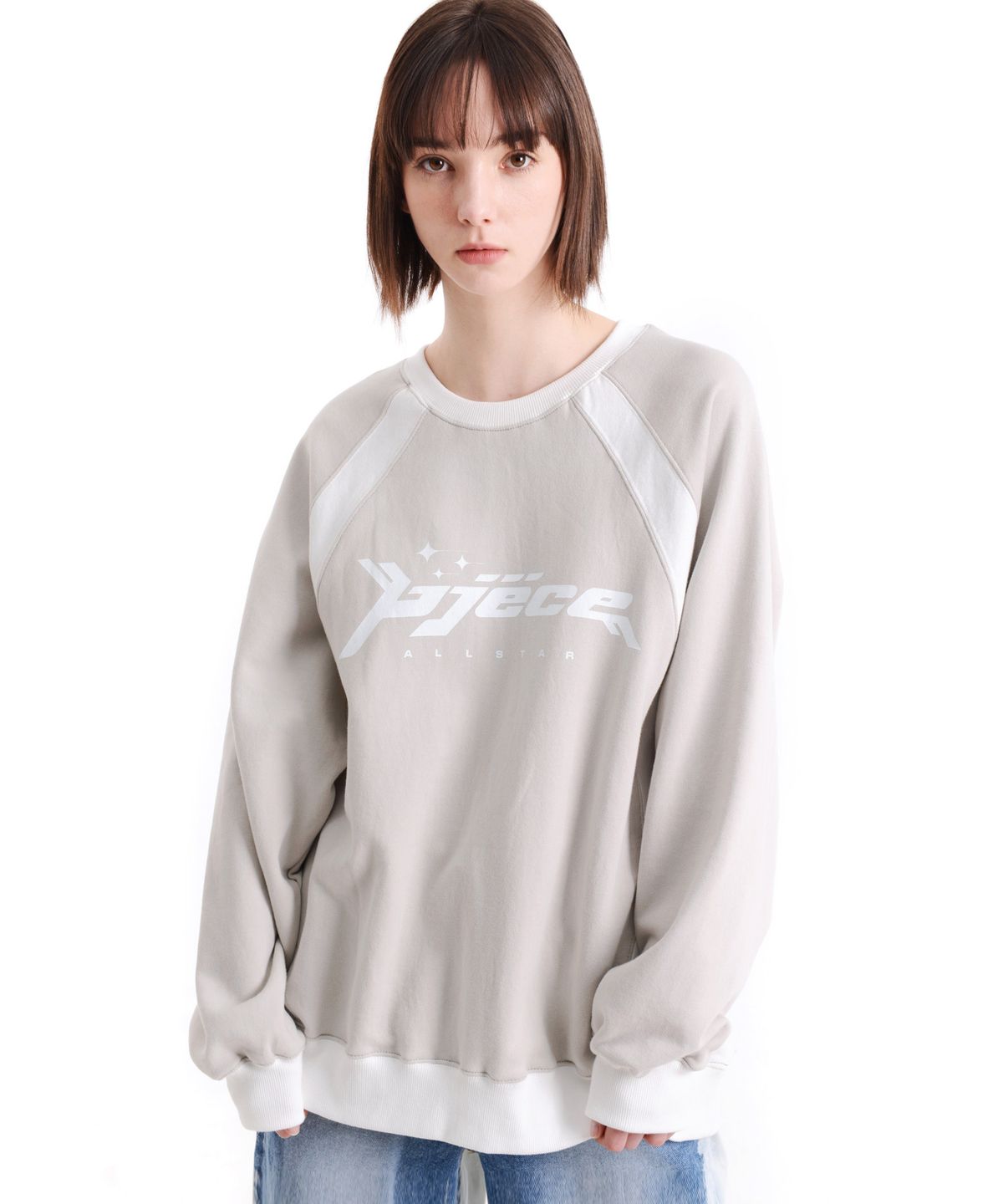 피스메이커(PIECE MAKER) PIECE ALLSTAR SWEATSHIRTS(GREY)