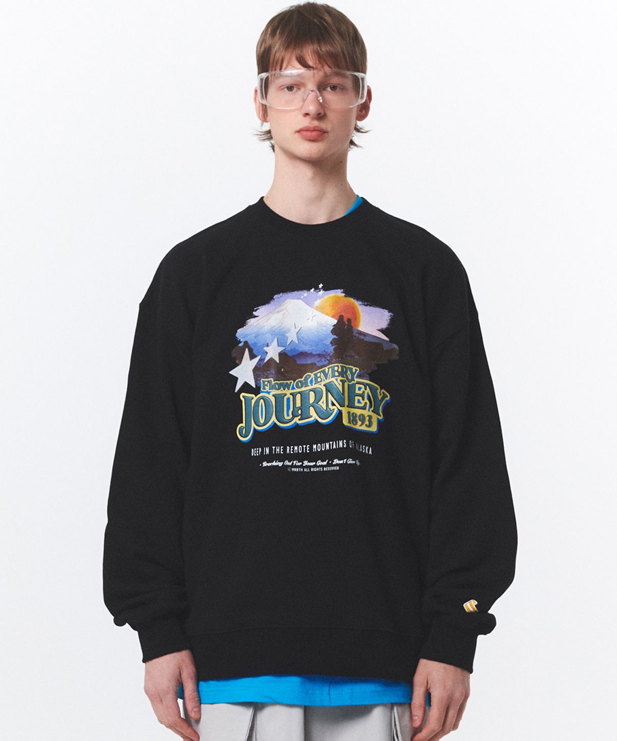 메인부스(MAINBOOTH) Cinema Sweatshirt(BLACK)