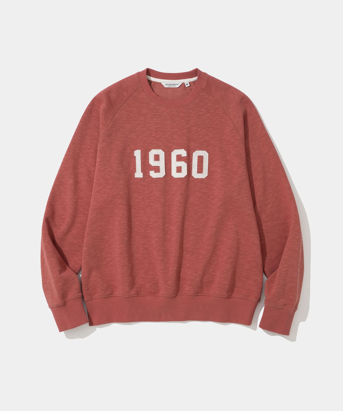 유니폼브릿지(UNIFORM BRIDGE) 1960 slub sweatshirt coral