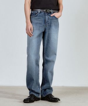51058 KURABO MILKY WAY JEANS [WIDE STRAIGHT]