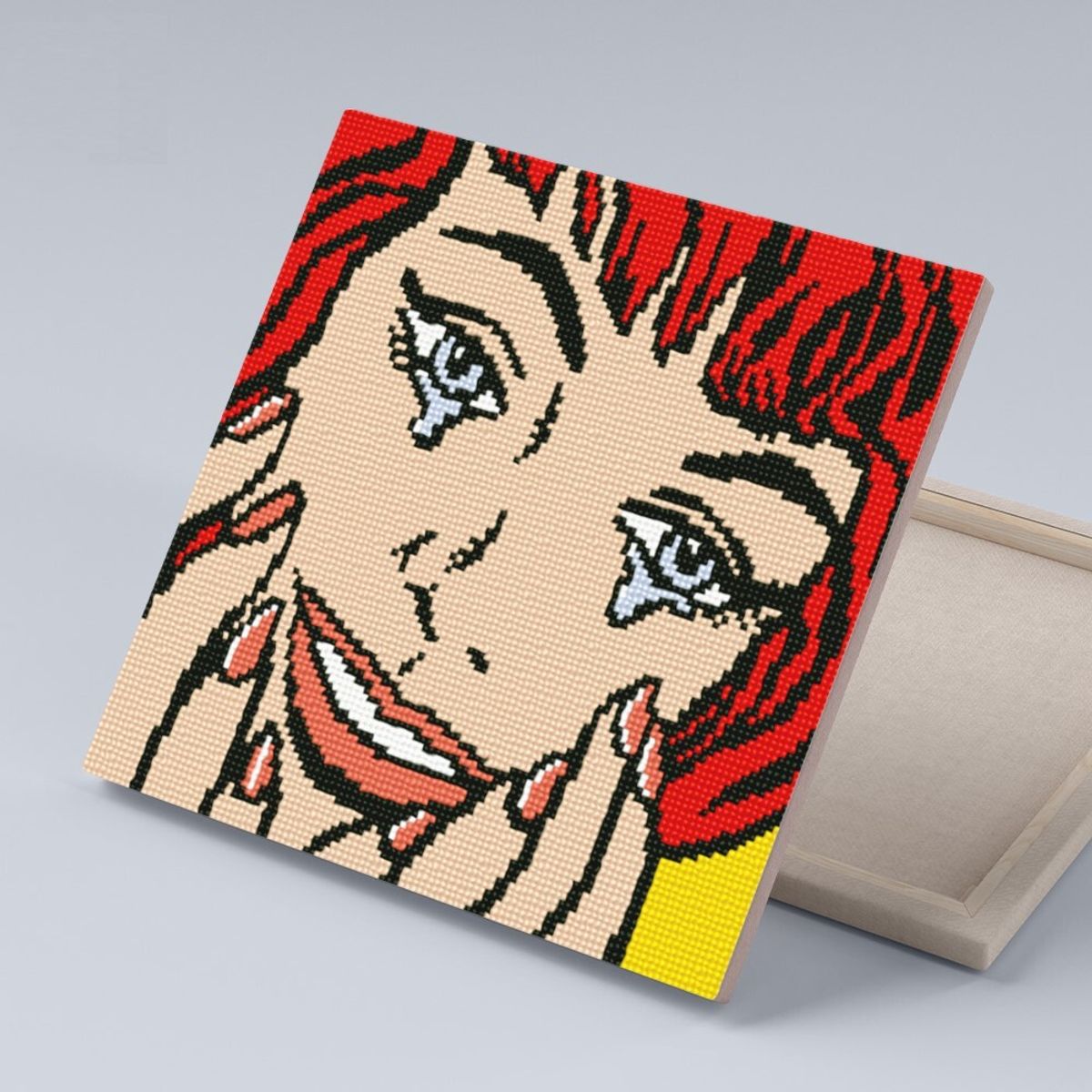 아이러브페인팅(ILOVEPAINTING) DIY캔버스형 보석십자수 30x30cm 행복한눈물