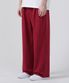 원턱 와이드 스웨트팬츠 버건디