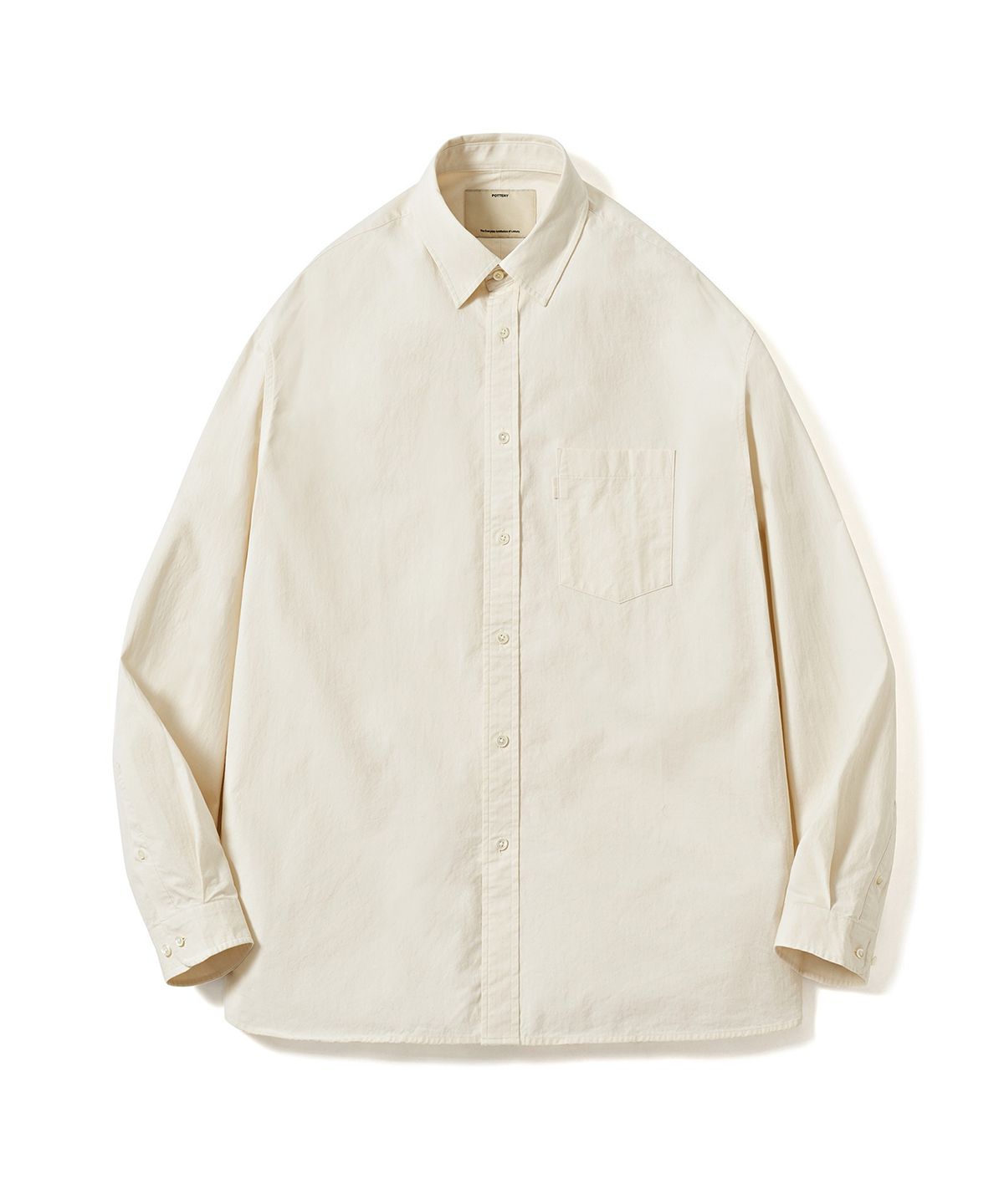 포터리(POTTERY) Comfort Shirt  01 (Ecru)