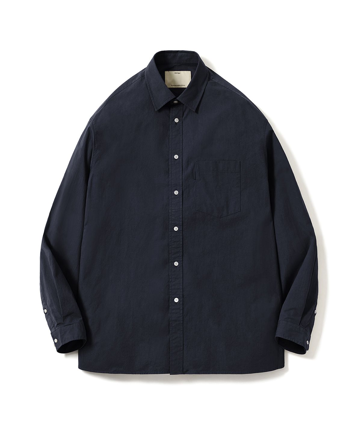 포터리(POTTERY) Comfort Shirt  01 (Navy (Bold))