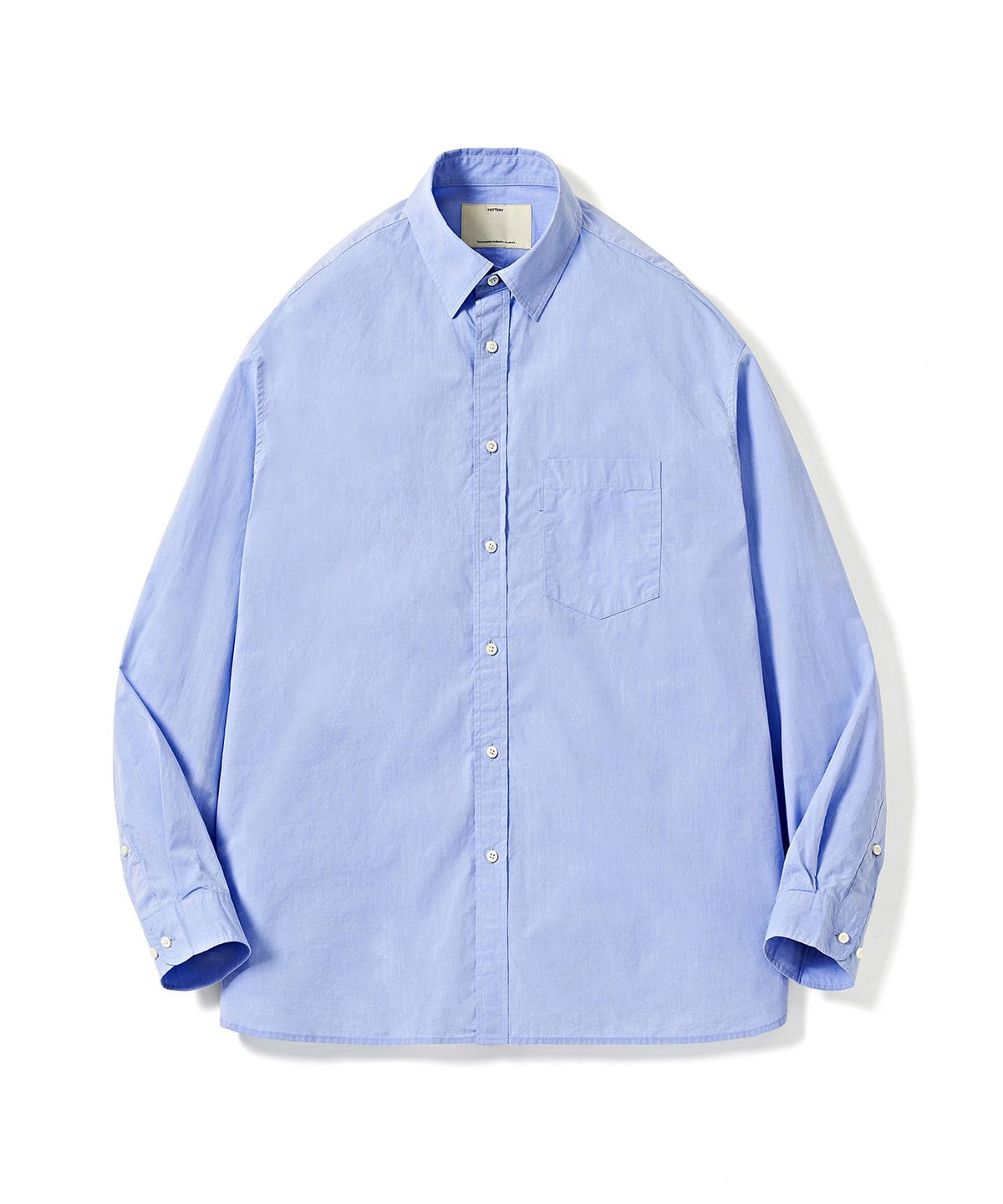 포터리(POTTERY) Comfort Shirt  01 (Sax (Thin))