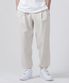 원턱 와이드 스웨트 조거팬츠 오트밀