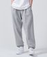 원턱 와이드 스웨트 조거팬츠 그레이