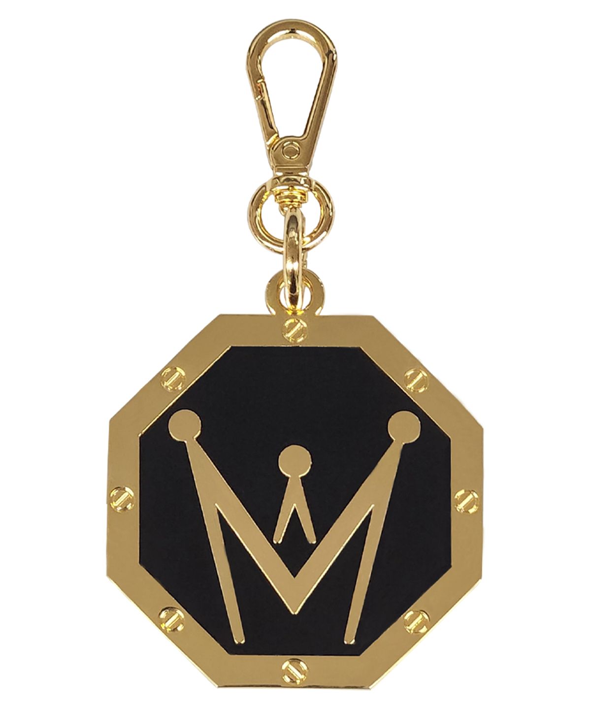 미스페라(MEASPHERA) OCTAGON BAG CHARM GOLD
