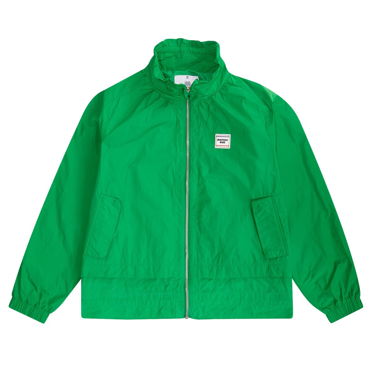 마틴골프(MARTINE GOLF) Loose Fit Wind Shell Jumper_Green