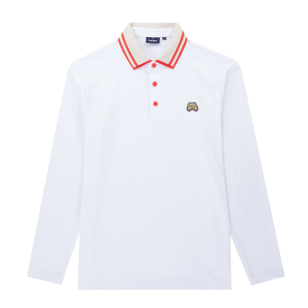 마틴골프(MARTINE GOLF) Stretch Polo Shirts_White (Men)