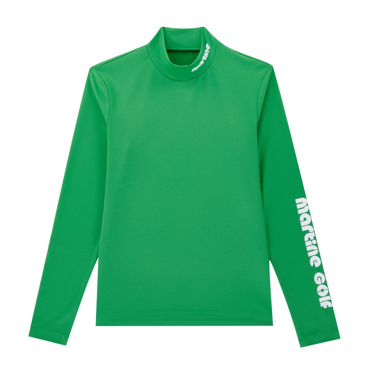 마틴골프(MARTINE GOLF) Stretch Mock Neck Shirts_Green