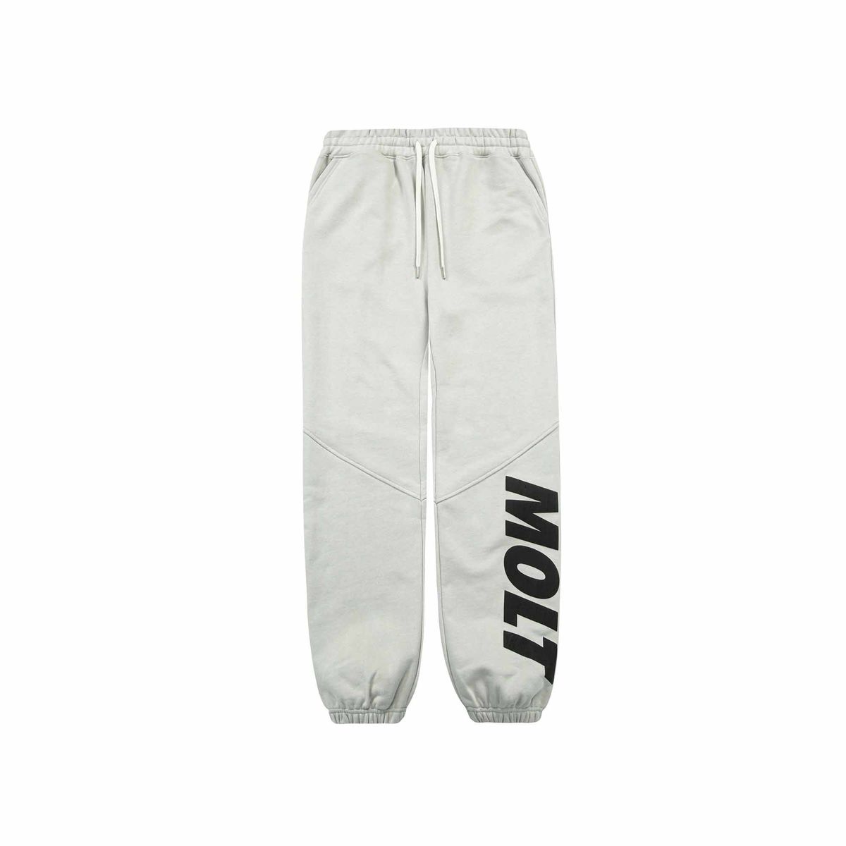 몰트(MOLT) UNISEX 빅로고 트레이닝 조거 팬츠(베이지)