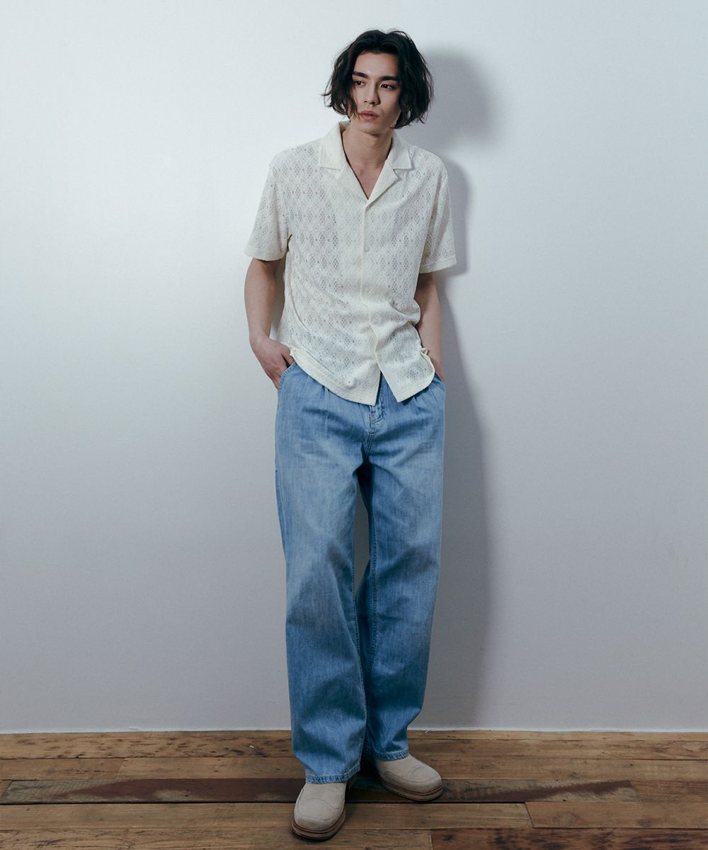 【PORTERNA】Jian two-tuck trousers TWO TUCK TROUSERS Ⅱ