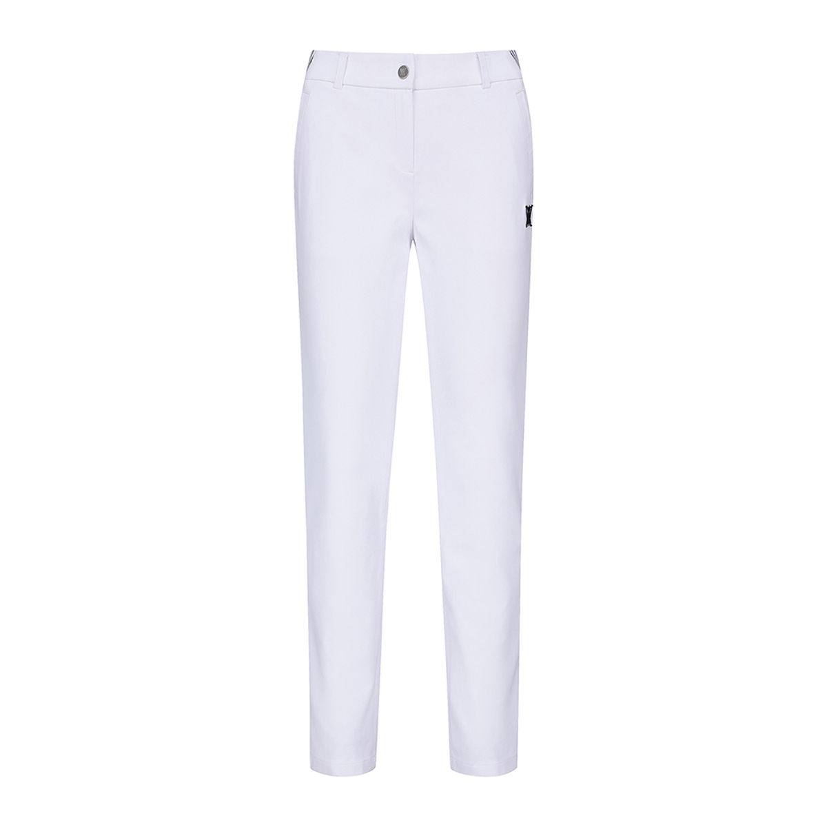 어뉴골프(ANEW GOLF) WOMEN SIDE LOGO POINTLONG PANTS_WH