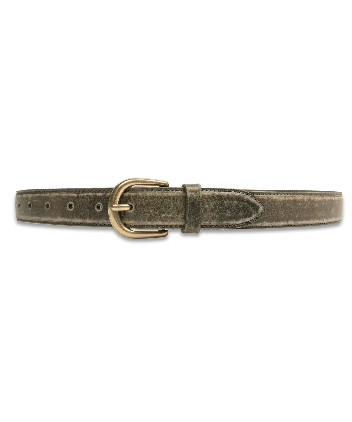 도프셉(DOFFSEPT) W.Vintage Cowhide Belt in Green
