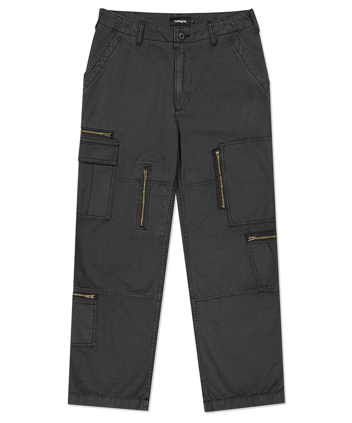 마하그리드(MAHAGRID) PIGDYED FLIGHT PANT CHARCOAL(MG2DSMPA11A)