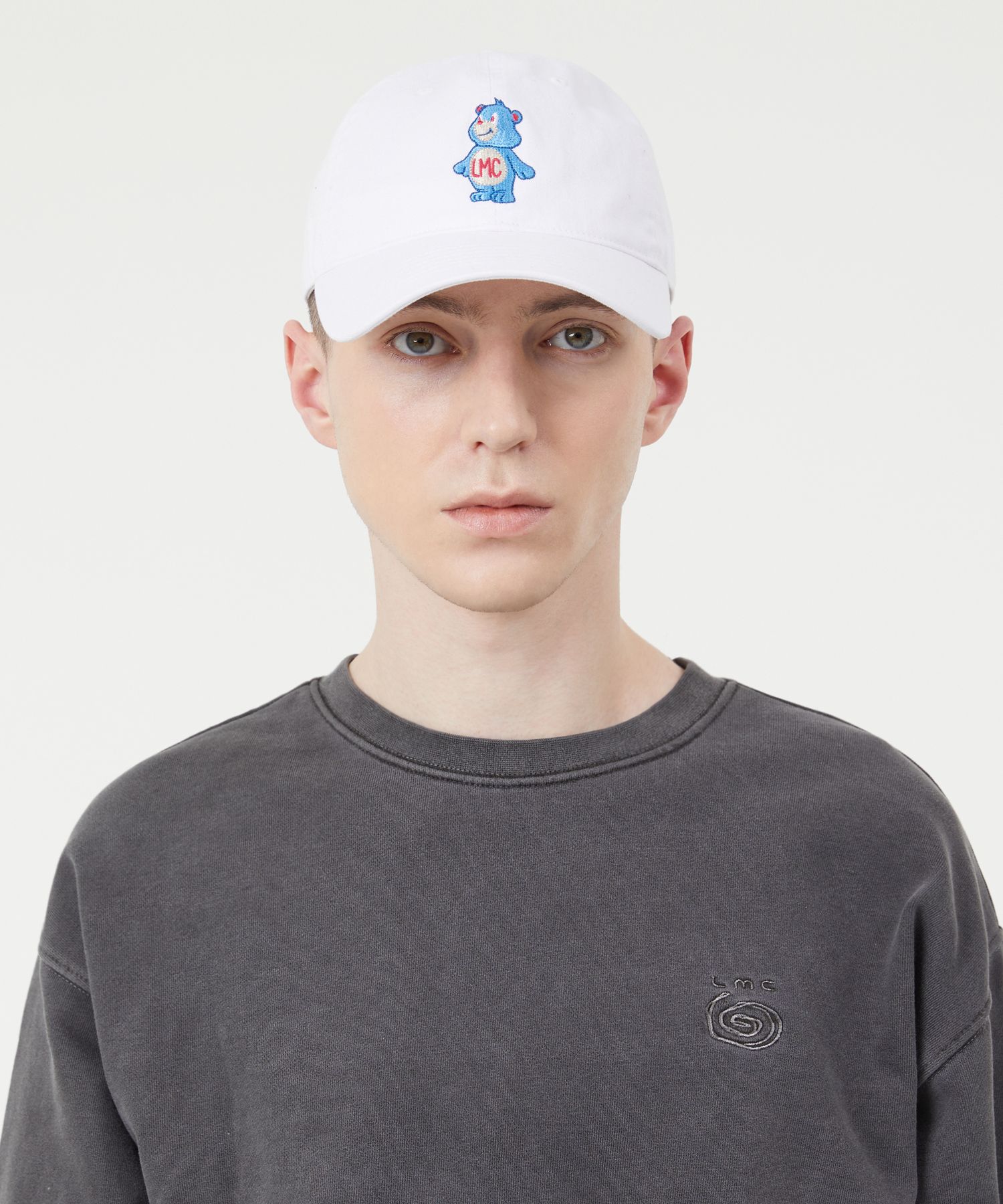 [ LMC]★EMB BEAR 6PANEL CAP LMC - EMB Bear 6Panel Cap | HBX - Globally Curated Fashion