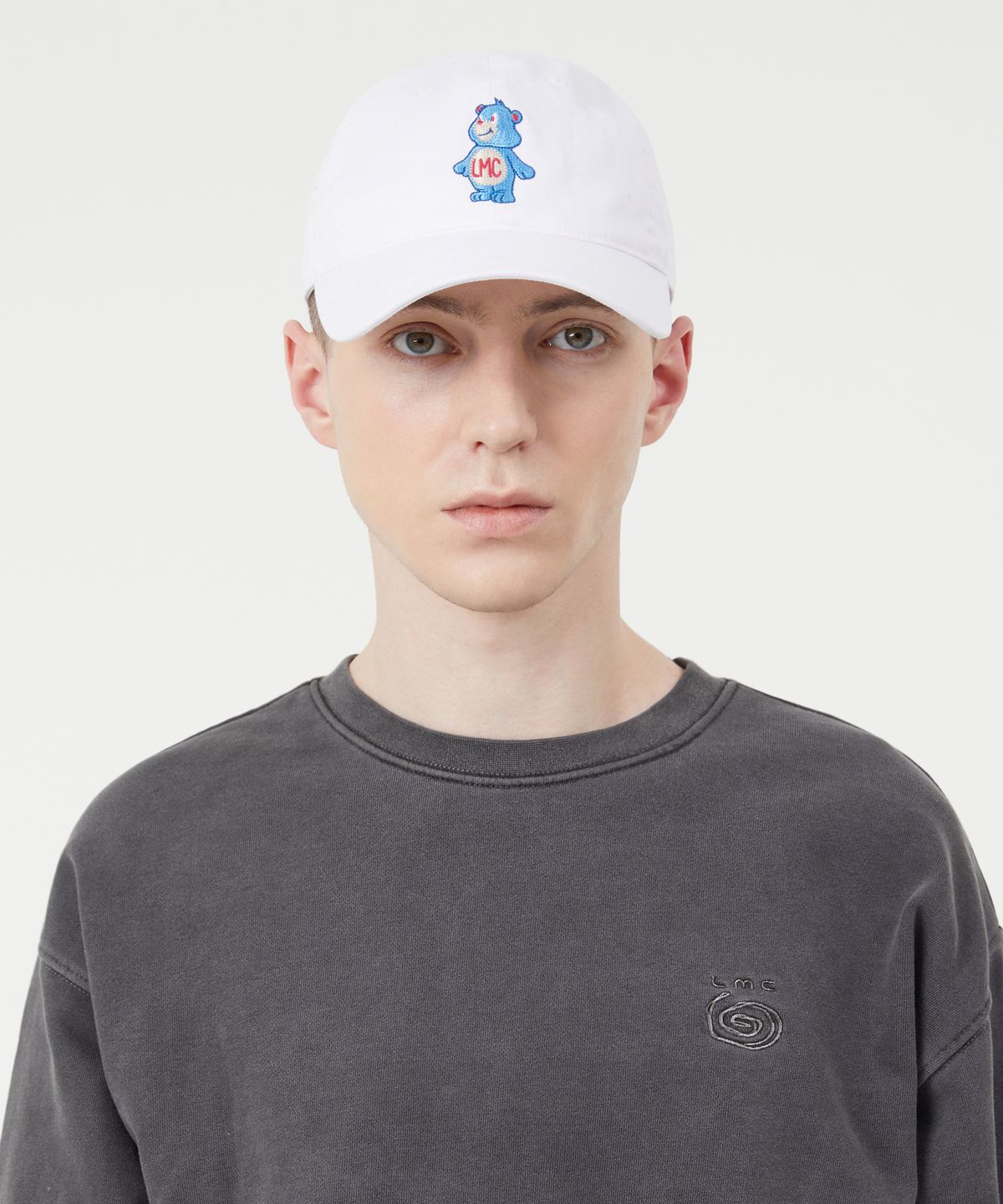 엘엠씨(LMC) EMB BEAR 6PANEL CAP white
