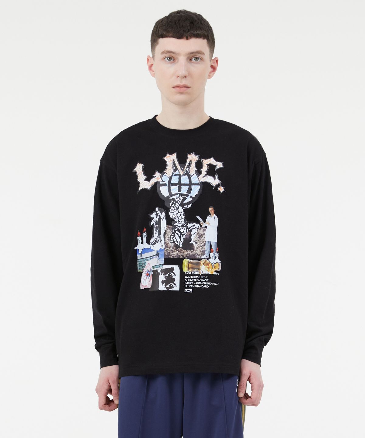 엘엠씨(LMC) RISE LONG SLV TEE black