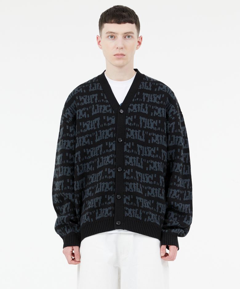 GRAFFITI JQD CARDIGAN black