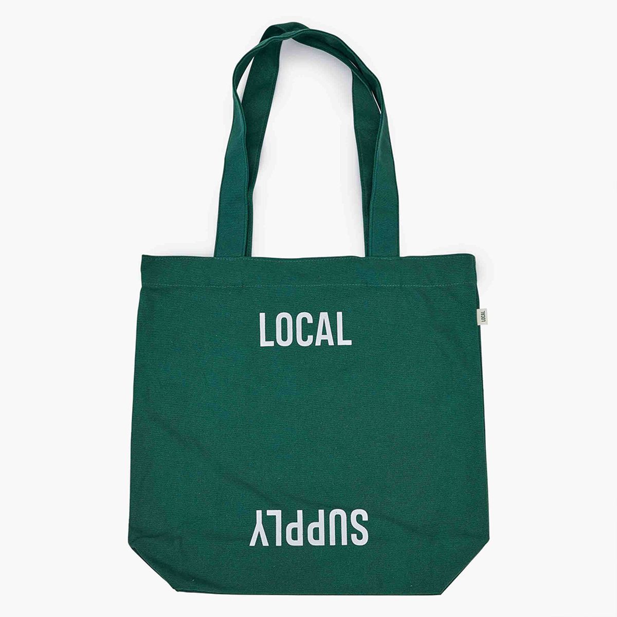로컬서플라이(LOCAL SUPPLY) TOTE BAG: LOGO - GREEN