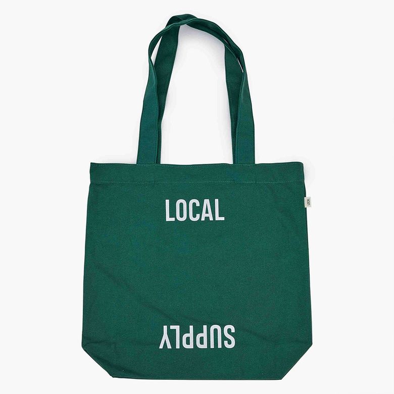 TOTE BAG: LOGO - GREEN